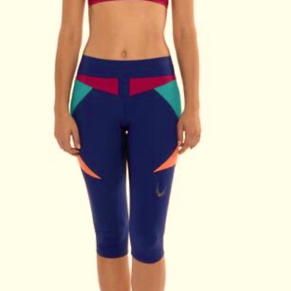 LUCAS HUGH Paragon stretch capri leggings - Picture 1 of 7